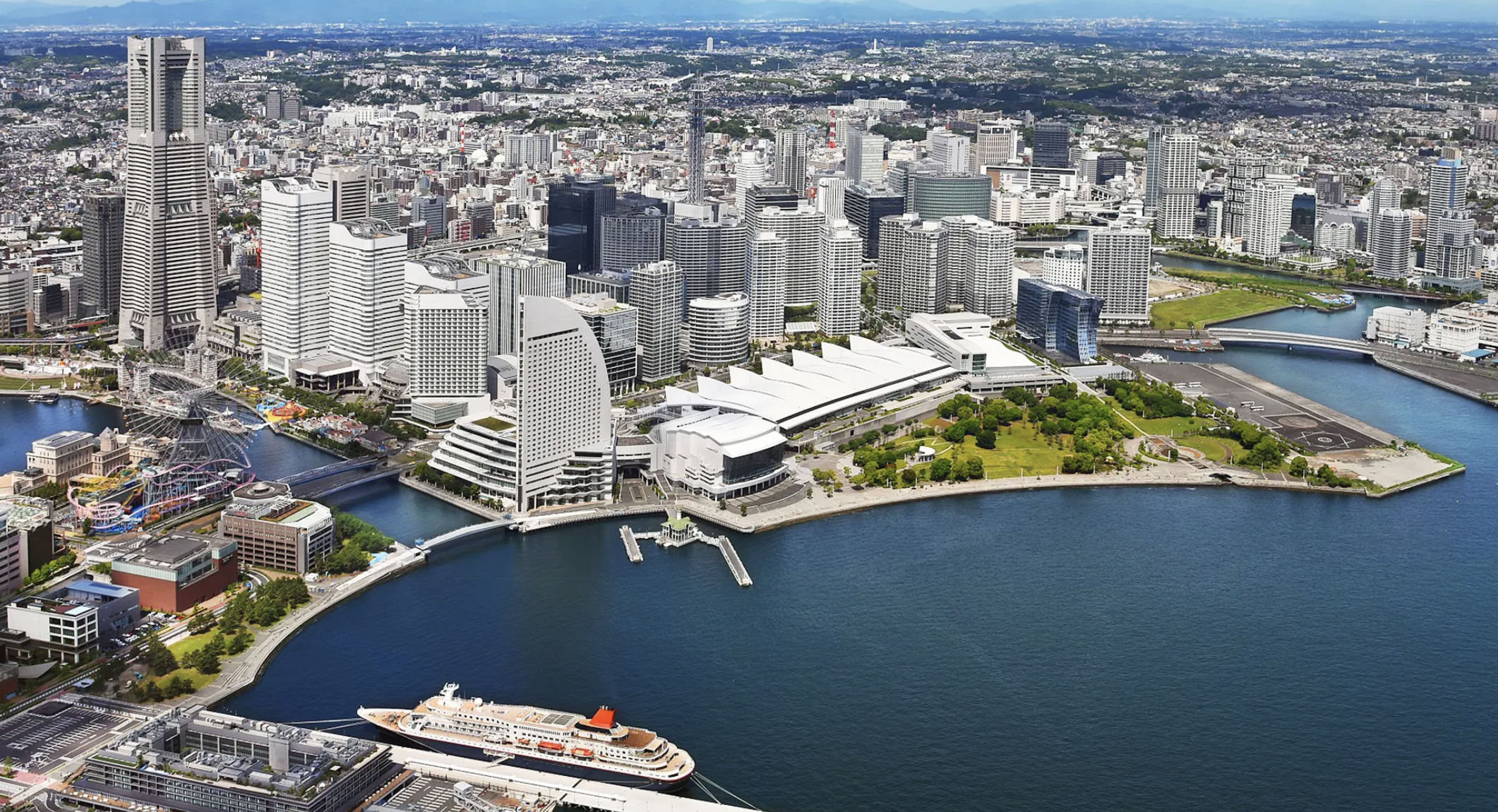 Minato Mirai, Yokohama and PACIFICO Yokohama