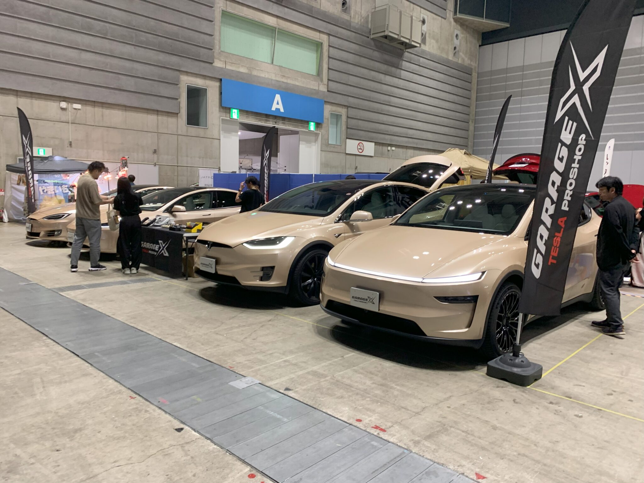 EV exhibits in 2025